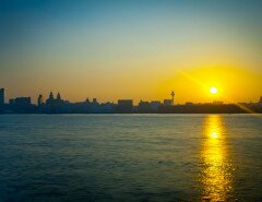 Liverpool-skyline-sunrise
